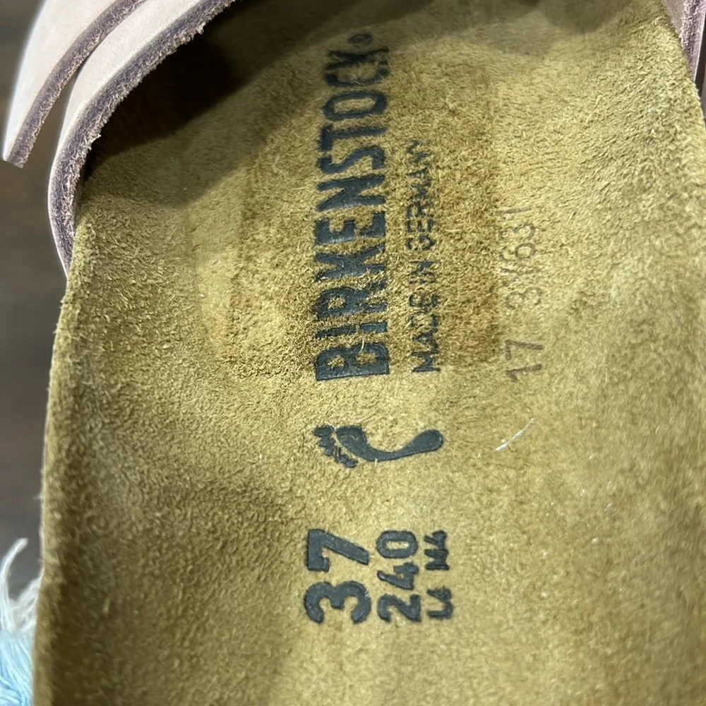 Birkenstick Madrid in Old Rose 37